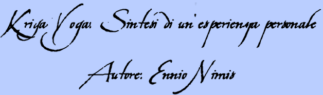 ennio nimis kriya yoga